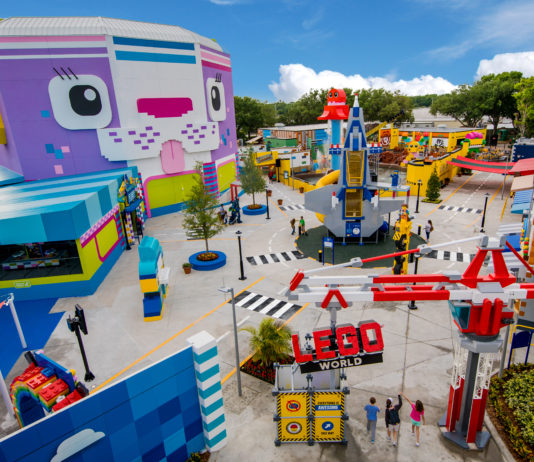 WINTER HAVEN, FL -- The LEGO Movie World at LEGOLAND Florida Resort. (PHOTO / LOCK + LAND, Chip Litherland for LEGOLAND Florida Resort)