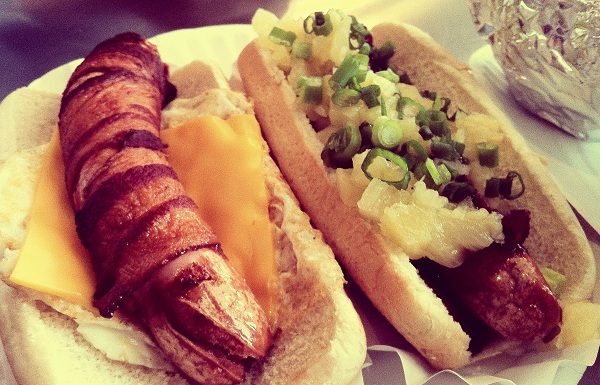 New York: where the streets are paved with hot dogs, donuts, burgers … and hungry insects