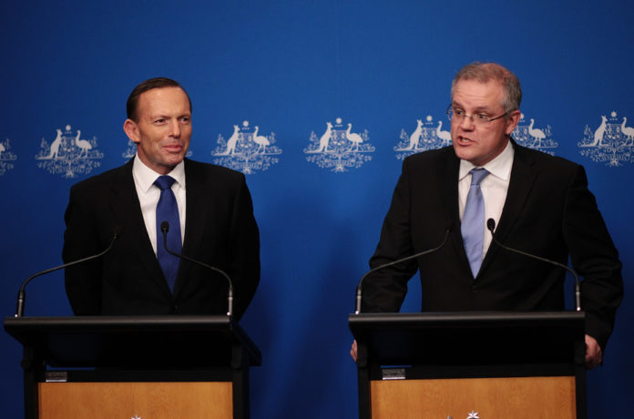 A supposedly proud record of generosity to refugees in no way alters the harshness of the government’s present policies. AAP:Stefan Postles