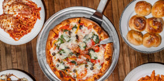 The Best Pizza in Denver can be found at the Corner House Pizza Pasta Bar