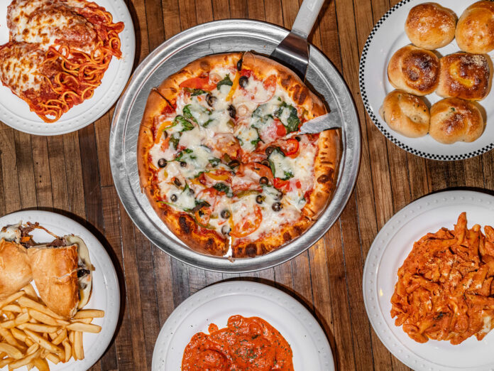 The Best Pizza in Denver can be found at the Corner House Pizza Pasta Bar
