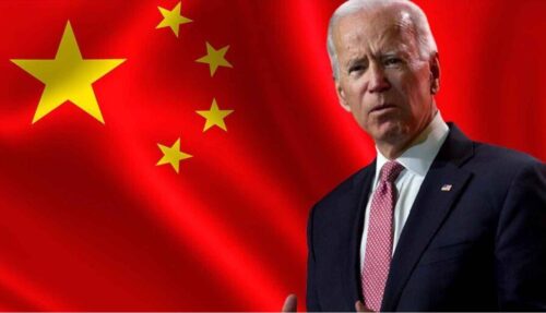 Biden “When we join together with fellow democracies, our strength more than doubles. China can’t afford to ignore more than half the global economy.”
