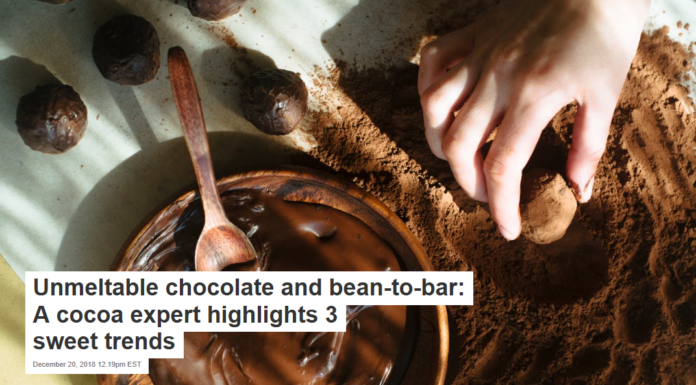 Unmeltable chocolate and bean-to-bar: A cocoa expert highlights 3 sweet trends