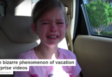 The bizarre phenomenon of vacation surprise videos