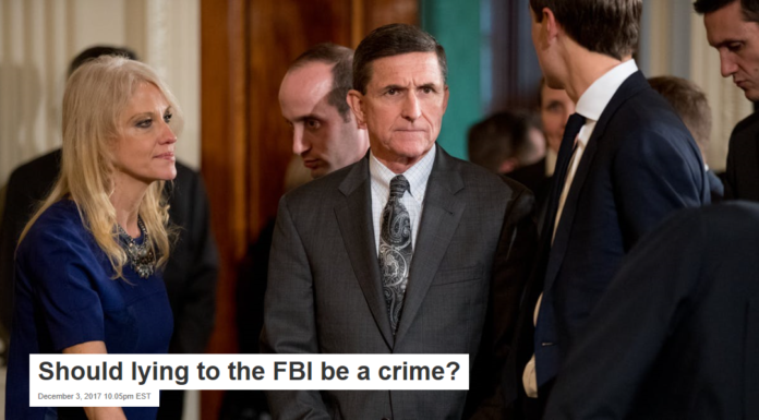 Should lying to the FBI be a crime?
