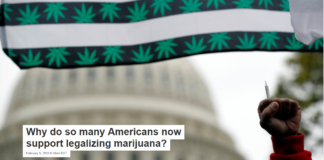 Why do so many Americans now support legalizing marijuana?