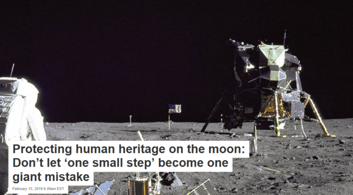 Protecting human heritage on the moon: Don’t let ‘one small step’ become one giant mistake