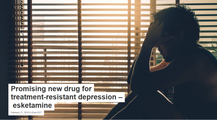 Promising new drug for treatment-resistant depression – esketamine
