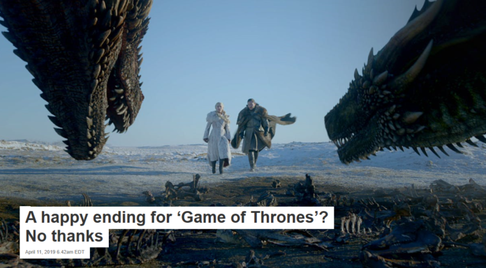 A happy ending for ‘Game of Thrones’? No thanks