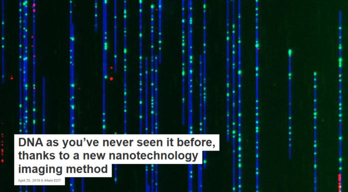 DNA as you’ve never seen it before, thanks to a new nanotechnology imaging method