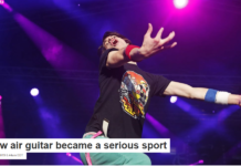 How air guitar became a serious sport