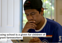Missing school is a given for children of migrant farmworker