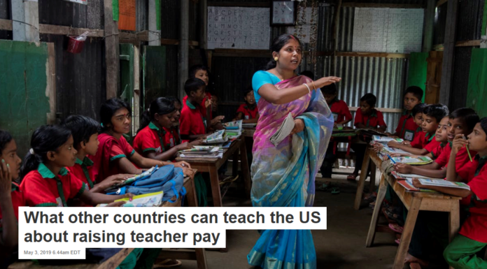 What other countries can teach the US about raising teacher pay