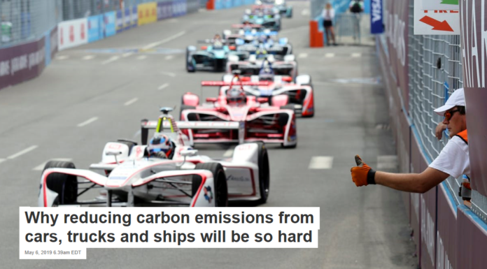 Why reducing carbon emissions from cars, trucks and ships will be so hard