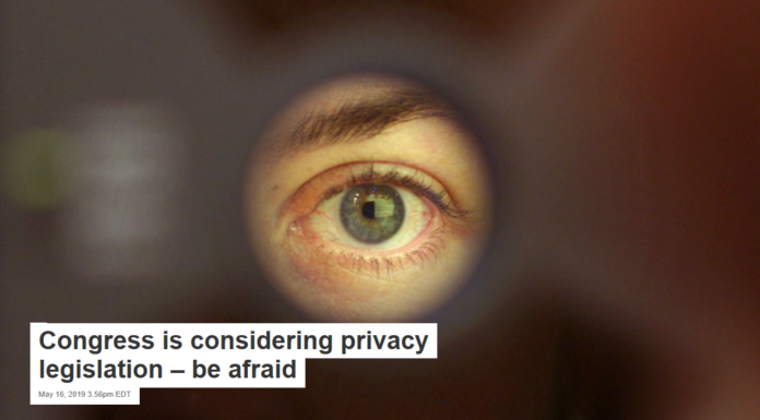 Congress is considering privacy legislation – be afraid