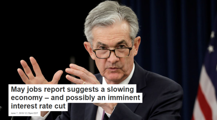 May jobs report suggests a slowing economy – and possibly an imminent interest rate cut