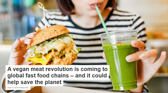 A vegan meat revolution is coming to global fast food chains – and it could help save the planet
