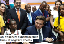 School vouchers expand despite evidence of negative effects