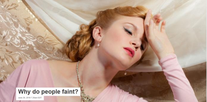 Here’s what’s happening in your body if you’re feeling faint. William Moss/Shutterstock.com