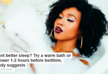 Want better sleep? Try a warm bath or shower 1-2 hours before bedtime, study suggests