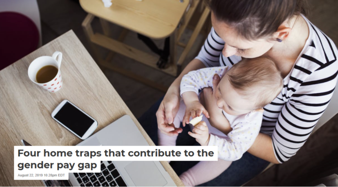 Four home traps that contribute to the gender pay gap