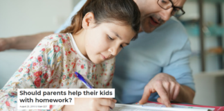 Should parents help their kids with homework?