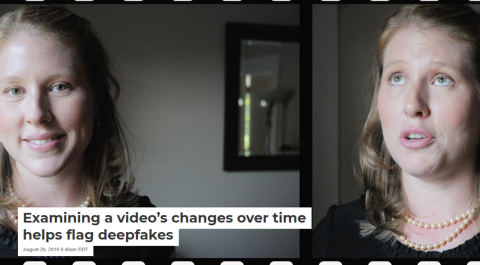 Examining a video’s changes over time helps flag deepfakes