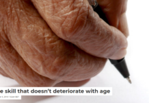 One skill that doesn’t deteriorate with age