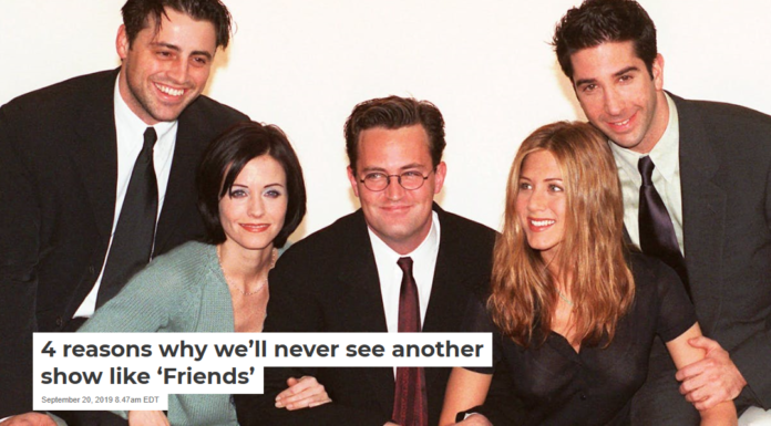 4 reasons why we’ll never see another show like ‘Friends’