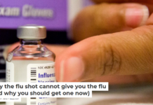 Why the flu shot cannot give you the flu (and why you should get one now)