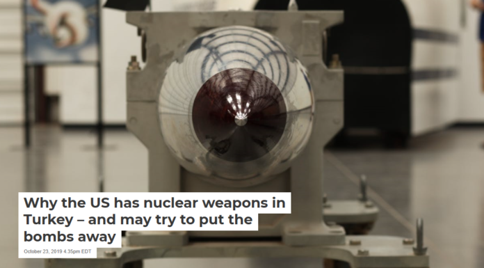 Why the US has nuclear weapons in Turkey – and may try to put the bombs away