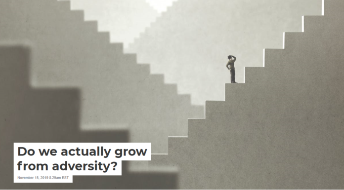 Do we actually grow from adversity?