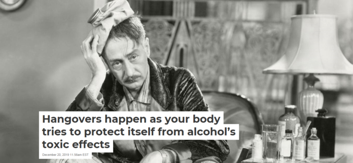 A night of revelry can mean an uncomfortable day after. Everett Collection/Shutterstock.com