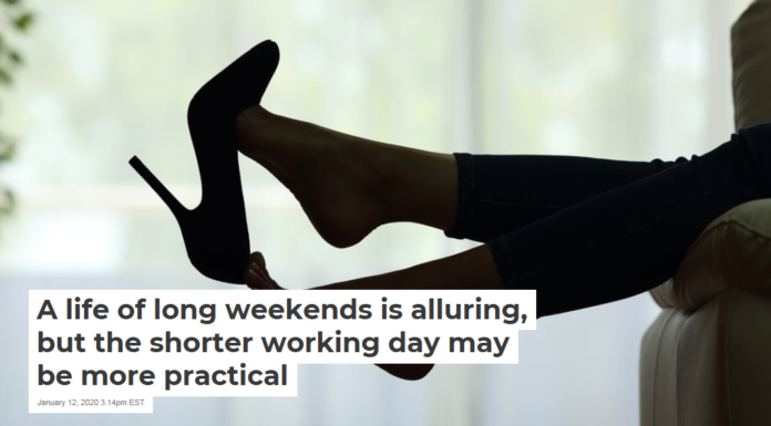 A life of long weekends is alluring, but the shorter working day may be more practical