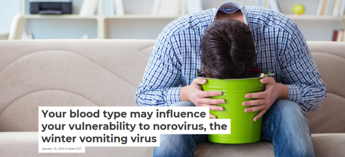 Projectile vomiting is common with norovirus. Elnur/Shutterstock.com