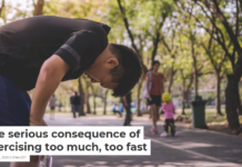 The serious consequence of exercising too much, too fast