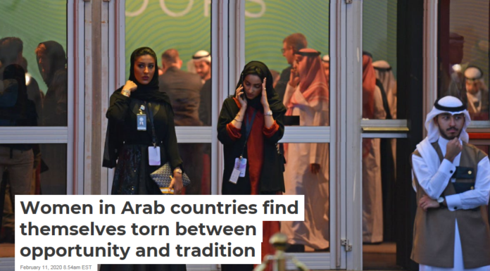 Women in Arab countries find themselves torn between opportunity and tradition