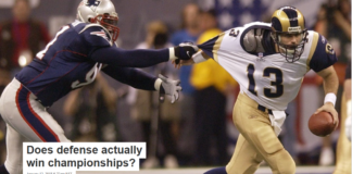Does defense actually win championships?