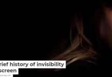 A brief history of invisibility on screen