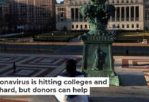 The new coronavirus is hitting colleges and universities hard, but donors can help