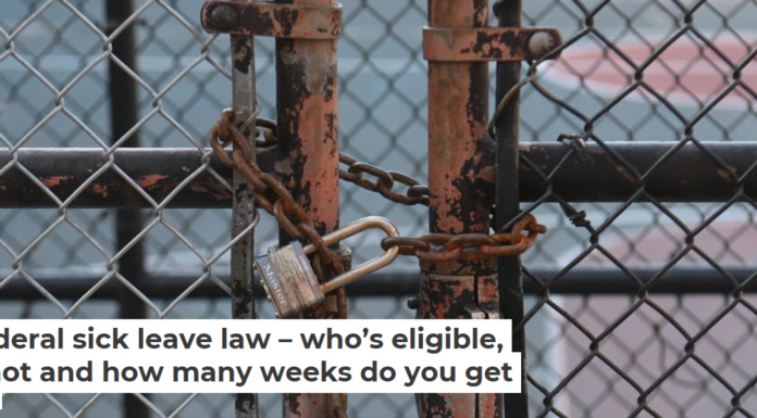 New federal sick leave law – who’s eligible, who’s not and how many weeks do you get