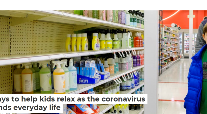 4 ways to help kids relax as the coronavirus upends everyday life