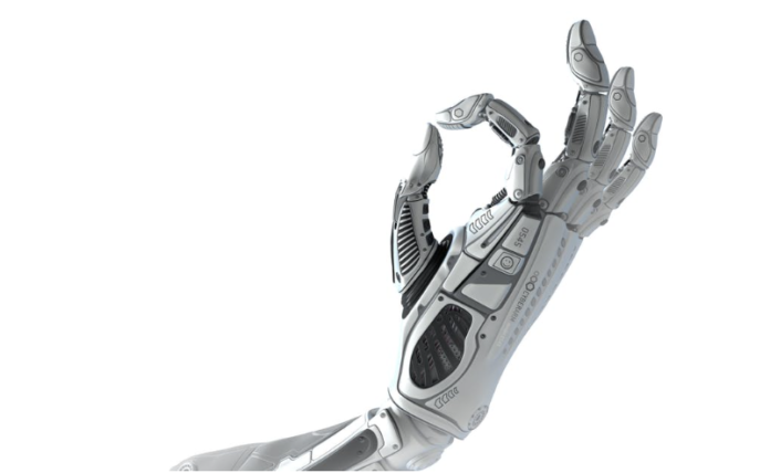 Moving a robot is like manipulating a molecule. Willyam Bradberry/Shutterstock.com