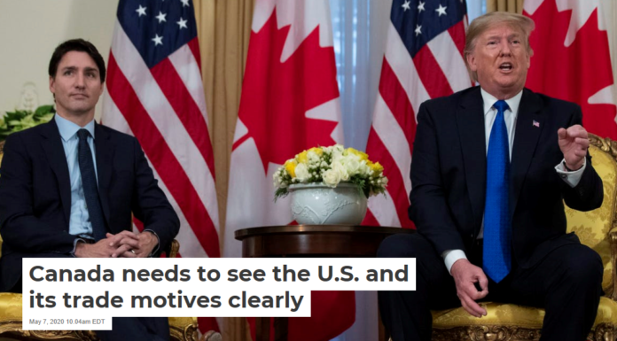 Canada needs to see the U.S. and its trade motives clearly