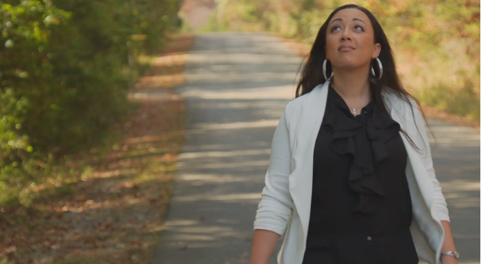 Cyntoia Brown was sentenced to 51 years in prison when just 16 years old. Courtesy of Netflix