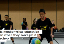 Kids need physical education – even when they can’t get it at school