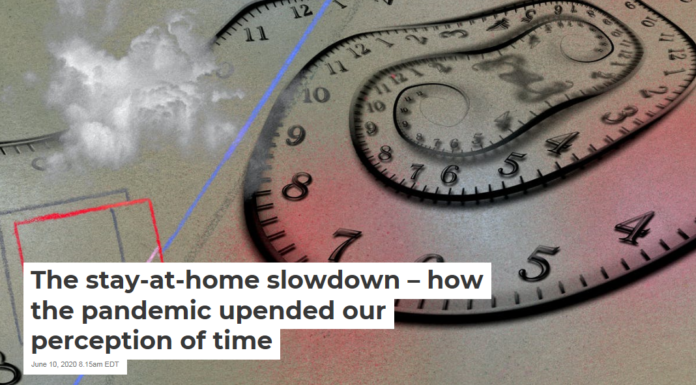 The stay-at-home slowdown – how the pandemic upended our perception of time