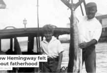 How Hemingway felt about fatherhood