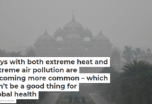 Days with both extreme heat and extreme air pollution are becoming more common – which can’t be a good thing for global health