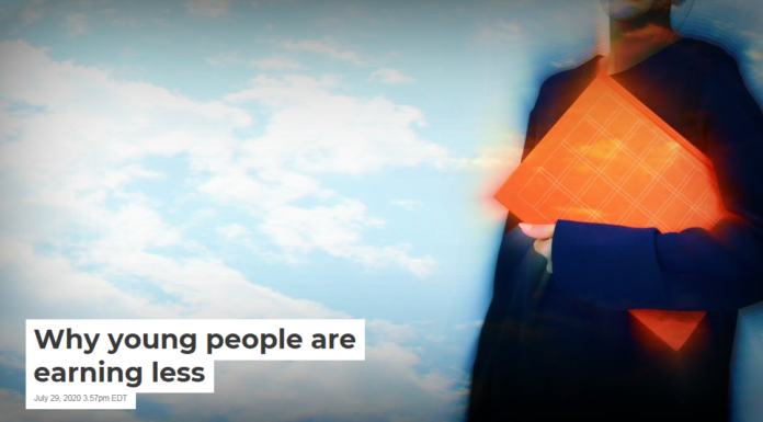 Why young people are earning less